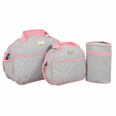 Kit Bolsa Mave Baby Com 03 Peças Kit Bolsa Mave Baby Com 03 Peças