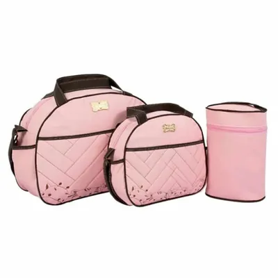 Kit Bolsa Mave Baby Com 03 Peças Kit Bolsa Mave Baby Com 03 Peças