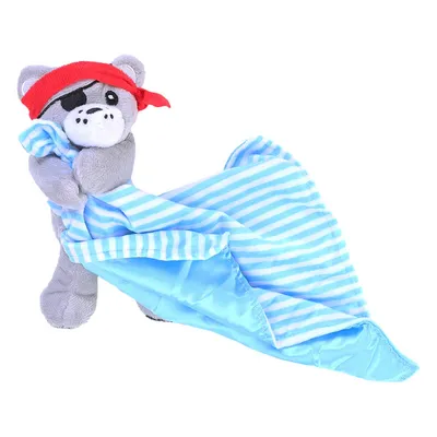 Naninha Plush Pirata Com Som De Chocalho Menino 19582 Naninha Plush Pirata Com Som De Chocalho Menino 19582