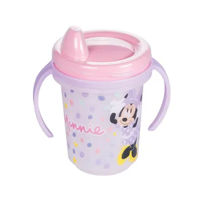 Caneca Trio Plasútil Com Estampa Minnie E Alça 330ML