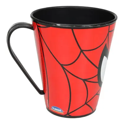 Caneca Homem Aranha Preta 360 ml