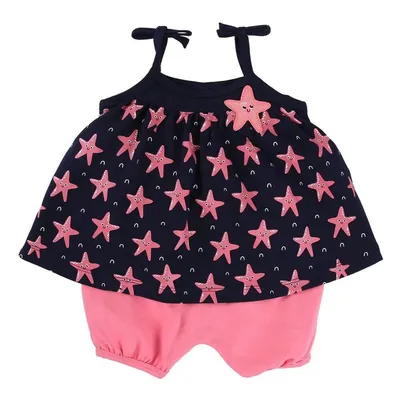 Banho De Sol Baby Gijo Em Cotton Estampa Estrelada Menina Banho De Sol Baby Gijo Em Cotton Estampa Estrelada Menina