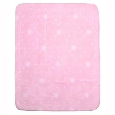 Cobertor Jolitex Super Soft Alto Relevo Rosa 110 x 140 CM
