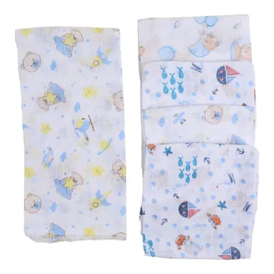 Fralda Incomfral Bercinho Estampada Com 05 Peças