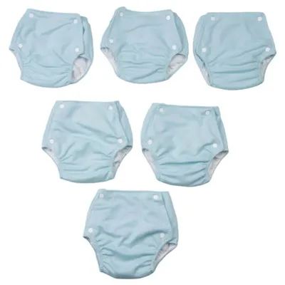 Kit Calça Enxuta Bebê Chumbinho Baby Lisa - 06 Peças Kit Calça Enxuta Bebê Chumbinho Baby Lisa - 06 Peças