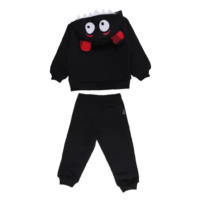 Conjunto Infantil Vrasalon Blusão Detalhe Capuz Monstro + Calça Conjunto Infantil Vrasalon Blusão Detalhe Capuz Monstro + Calça