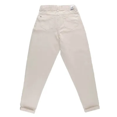 Calça Mom Juvenil Pami Em Sarja Com Bolso