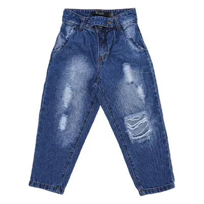 Calça Jeans Infantil Shaft Mom Calça Jeans Infantil Shaft Mom