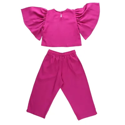 Conjunto Infantil Kookabu Blusa Godê + Calça Pantalona
