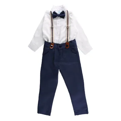 Conjunto Infantil Gijo Kids Camisa Com Gravata + Calça Conjunto Infantil Gijo Kids Camisa Com Gravata + Calça