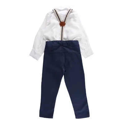 Conjunto Infantil Gijo Kids Camisa Com Gravata + Calça Conjunto Infantil Gijo Kids Camisa Com Gravata + Calça