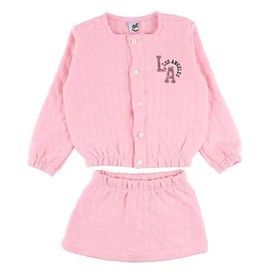 Conjunto Infantil Kookabu Jaqueta Bordada + Shorts Saia Conjunto Infantil Kookabu Jaqueta Bordada + Shorts Saia