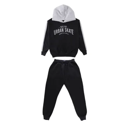 Conjunto Juvenil Okyside Blusão Estampa Urban Skate + Calça