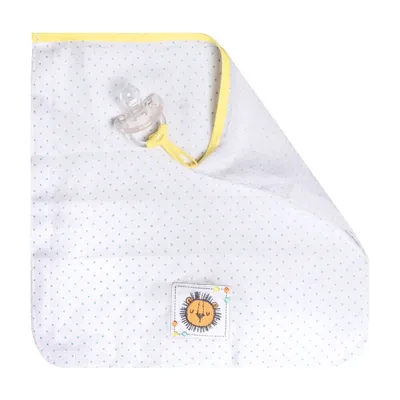 Kit Pano De Boca Estampado Papi Bordados Amigos - 02 Peças Kit Pano De Boca Estampado Papi Bordados Amigos - 02 Peças