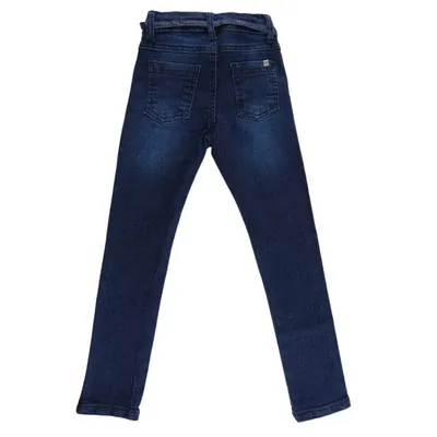 Calça Jeans Infantil Clube Do Doce Lavagem Used Calça Jeans Infantil Clube Do Doce Lavagem Used