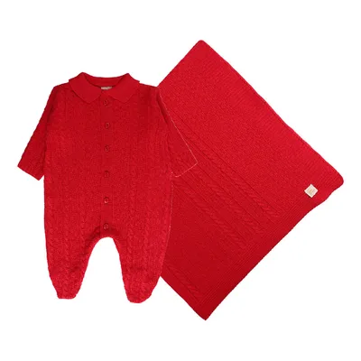 Saída de Maternidade Din Don Detalhe Trançado