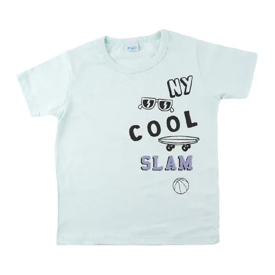 Camiseta Infantil Gijo Estampa Cool Camiseta Infantil Gijo Estampa Cool