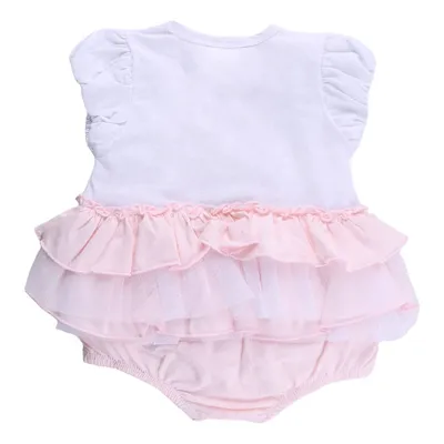 Banho De Sol Din Don Bordado Baleia Com Babados