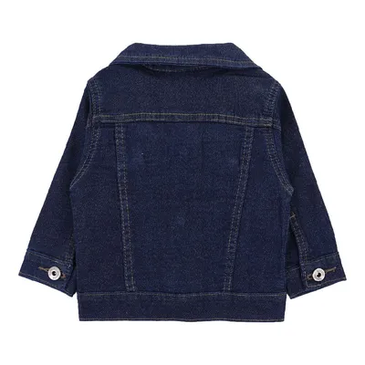 Jaqueta Jeans Bebê Kookabu Bolso Fake Frontal Jaqueta Jeans Bebê Kookabu Bolso Fake Frontal