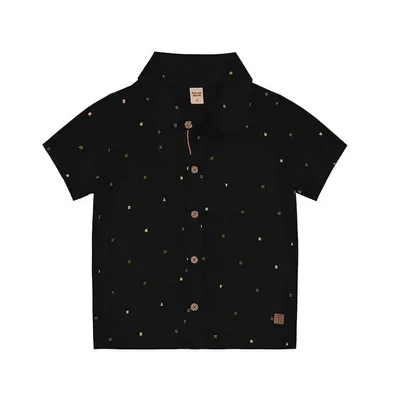 Camisa Polo Infantil Trick Detalhe Bordado