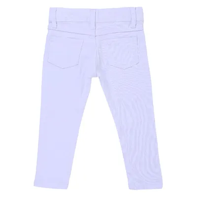 Calça Sarja Infantil Color Mini Tradicional Com Bolso