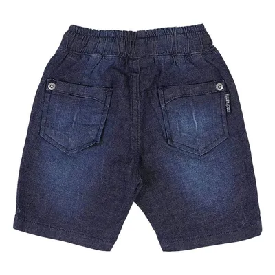 Bermuda Jeans Infantil Mackvanny Used Cós Elástico Bermuda Jeans Infantil Mackvanny Used Cós Elástico