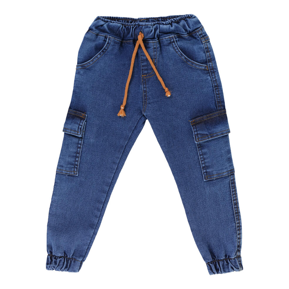 Calça Jogger CalÇa Jeans Infantil Tamanho Compre! Calça Jogger