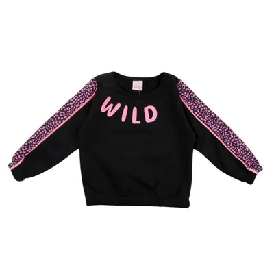 Conjunto Color Mini Blusão + Calça Em Moletom Conjunto Color Mini Blusão + Calça Em Moletom