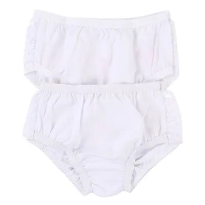 Kit Calcinha 02 Peças Infantil Bordada 7654
