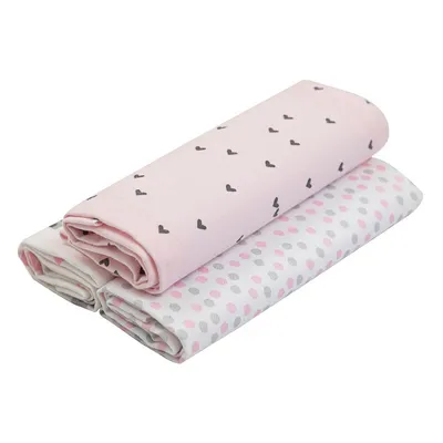 Cueiro Flanelado Papi Composê Estampado 03 Peças