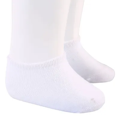 Kit Meia Bebê Pimpolho Menina Lisa 03 Unidades Branco