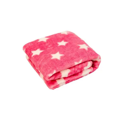 Manta Baby Joy Rolinho Estrela Rosa Manta Baby Joy Rolinho Estrela Rosa