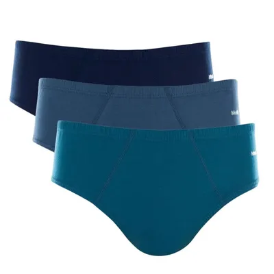 Kit Cueca Slip Em Algodão Papai Com 03 Peças 14848