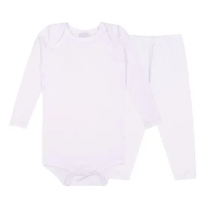 Conjunto Junkes Body Manga Longa Liso 02 Peças