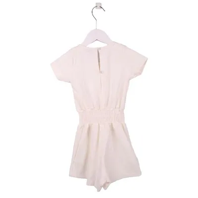 Macaquinho Infantil Kookabu ECO Estampa Happier Com Cinto