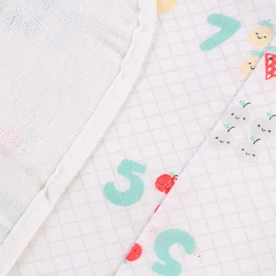 Manta Papi Karinho Com Estampa Neutra 90x80 Manta Papi Karinho Com Estampa Neutra 90x80