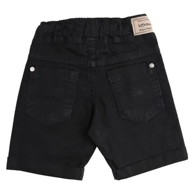 Bermuda Sarja Infantil Kookabu Detalhe Barra Virada Bermuda Sarja Infantil Kookabu Detalhe Barra Virada