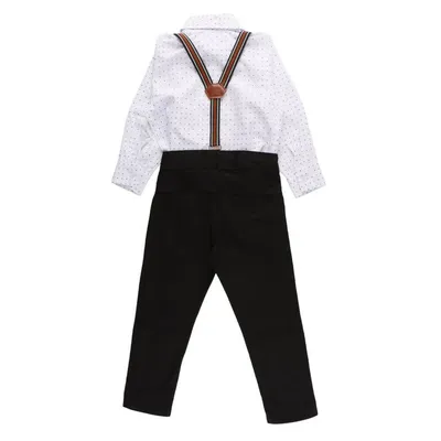 Conjunto Infantil Gijo Kids Camisa Com Gravata + Calça Conjunto Infantil Gijo Kids Camisa Com Gravata + Calça