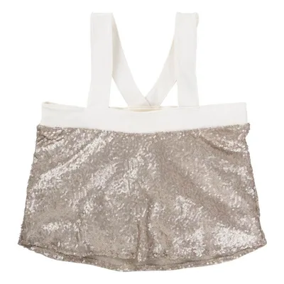 Blusa Cropped Com Paetê Menina 18913