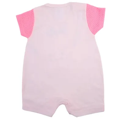 Macacão Curto Bebê Din Don Detalhe Estrela Smile