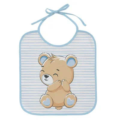 Kit Babador Incomfral Bercinho Urso Balões - 03 Peças