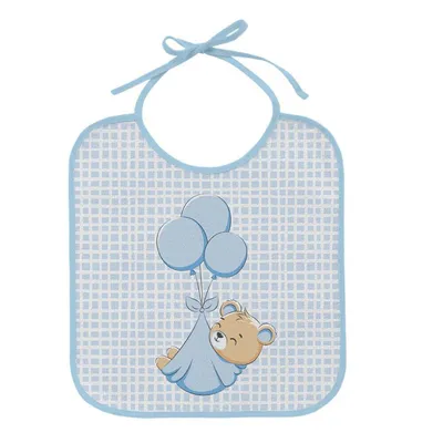 Kit Babador Incomfral Bercinho Urso Balões - 03 Peças