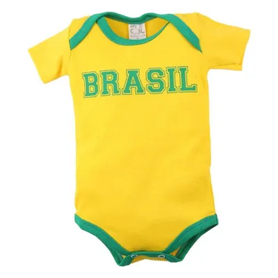 Kit Body Mub Estampa Copa Brasil - 03 Peças