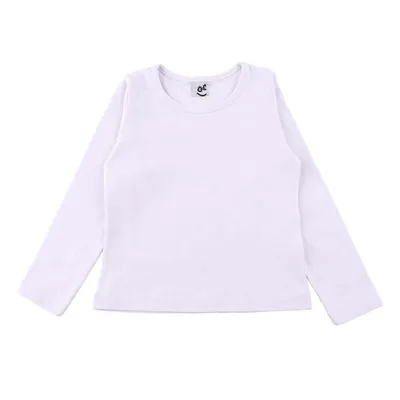 Blusa Infantil Kookabu Manga Longa Básica
