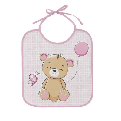 Kit Babador Incomfral Bercinho Ursa Balões - 03 Peças