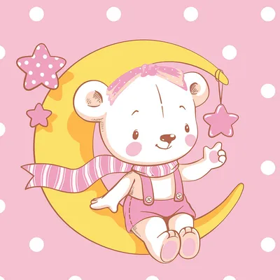 Cobertor Carneirinho Baby Joy Estampa Dupla Face Ursa Lua Cobertor Carneirinho Baby Joy Estampa Dupla Face Ursa Lua