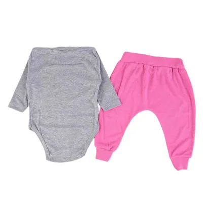 Conjunto Bebê Dengos E Cia Estampa Magic - 03 Peças