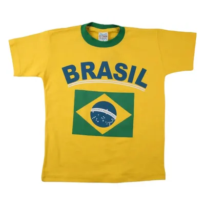 Camiseta Infantil Otan Estampa Brasil