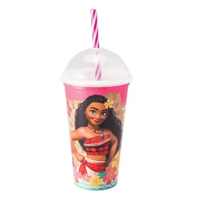Copo Shake Infantil Plasútil Moana 500 ML Copo Shake Infantil Plasútil Moana 500 ML