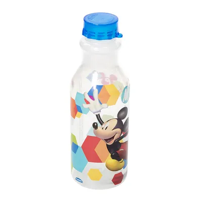Garrafa De Plástico Plasútil 500ml Com Tampa Rosca Retrô Mickey Garrafa De Plástico Plasútil 500ml Com Tampa Rosca Retrô Mickey